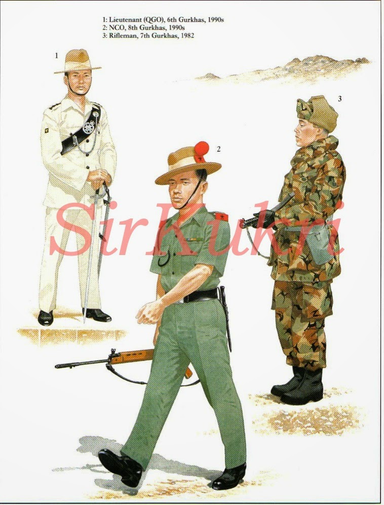 2 Dress Abz Qualified Parachutist 6th,7th /& 10th Gurkhas No Gurkha Regiment